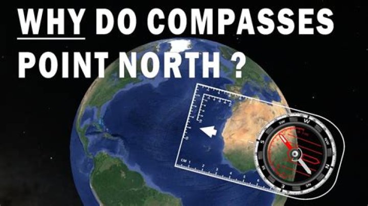 Does a compass point south in the southern hemisphere
