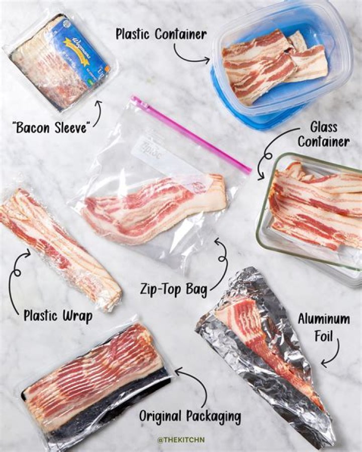 How to open bacon package