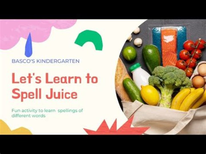 How to spell juice